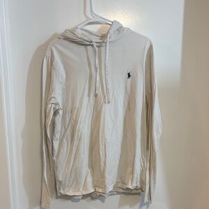 Polo Ralph Lauren Cream Hooded Sweatshirt